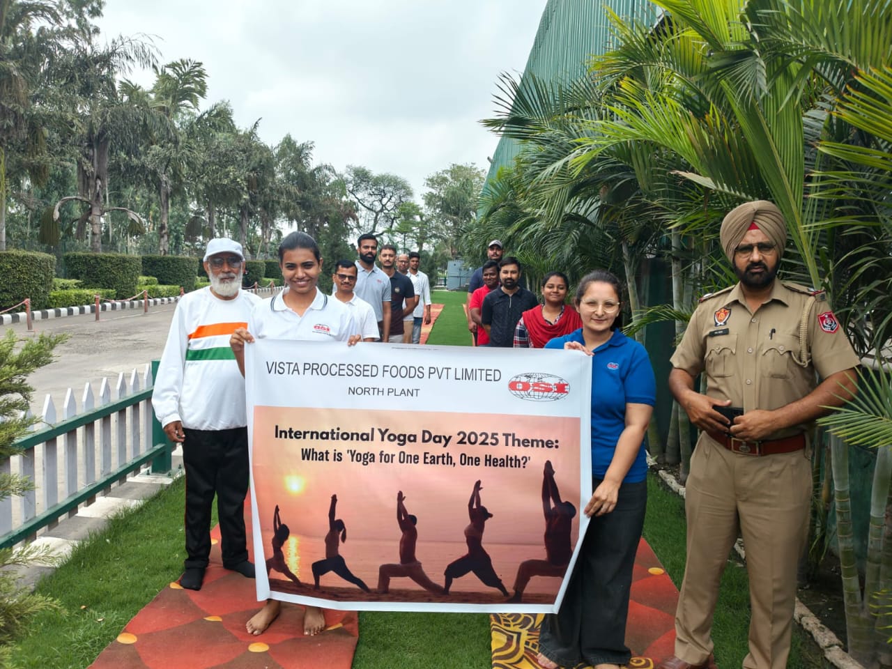 Yoga, patience, peace and awareness are essential for good health and society - Kaka Ram Verma.    